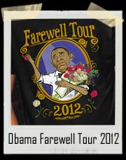Obama Farewell Tour 2012 T Shirt