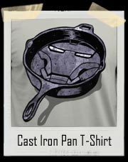 Cast Iron Pan Iron Man T-Shirt