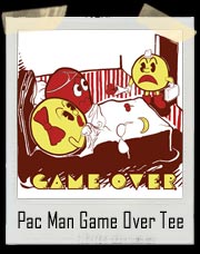 Pacman Game Over Cheating Mrs. Pacman T-Shirt