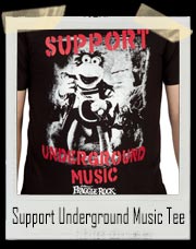 Support Underground Music Fraggle Rock Shirt