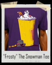 Frosty The Snowman in Wendy's Frosty Cup T-Shirt