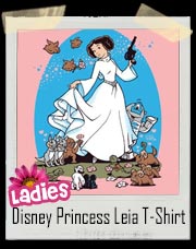 Disney Princess Leia Girly T-Shirt