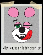 Miley Cyrus Mouse or Teddy Bear Costume T-Shirt