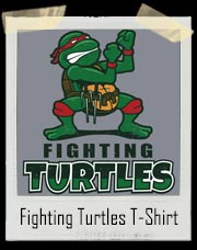 Fighting Turtles Irish TMNT T-Shirt 