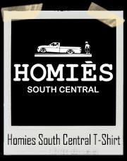 The shirt made famous by Miley Cyrus, Fergie, and Rhianna! Homies South central T-Shirt
