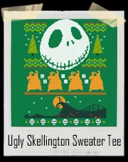 Ugly Skellington X-mas Sweater T-Shirt