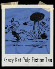 Krazy Kat Pulp Fiction T-Shirt