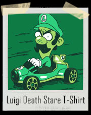 Luigi Death Stare Mario Cart T-Shirt