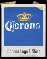 Corona Logo T Shirt - Blue