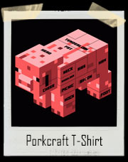 Porkcraft Minecraft Parody T-Shirt