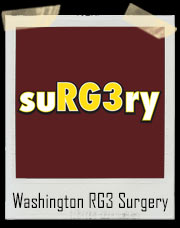 Washington Redskins RG3 Surgery T-Shirt