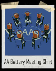 AA - Anonymous Battery Meeting T-Shirt