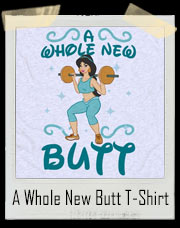 A Whole New Butt Princess Jasmine Squat T-Shirt