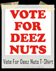 Vote For Deez Nuts Napoleon Dynamite (Pedro Style) Presidential Election 2016 T-Shirt