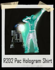R2D2 2 Pac Coachella Hologram T Shirt