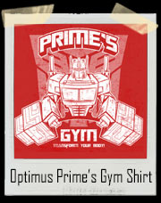 Optimus Prime’s Transform Your Body Gym T-Shirt