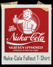 Vault Tec Nuka-Cola Fallout Vault Boy T-Shirt
