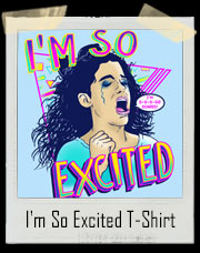Jesse Spano I'm So Excited... I'm So Scared! (2) Saved By The Bell Inspired T-Shirt