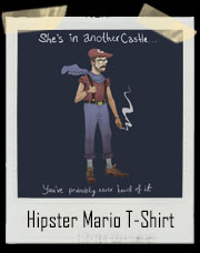 Hipster Super Mario T-Shirt