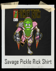 The Savage Pickle Rick Comic Book T-Shirt