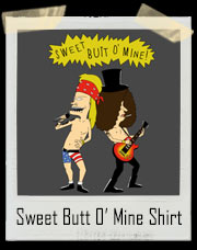 Beavis And Butthead / Guns N Roses (GNR) Inspired T-Shirt