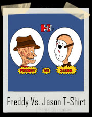 Horror TV Freddy vs Jason T-Shirt