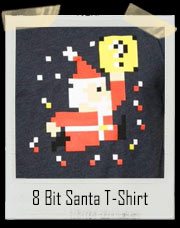 8 Bit Santa T-Shirt