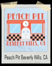 Peach Pit Beverly Hills, CA T-Shirt