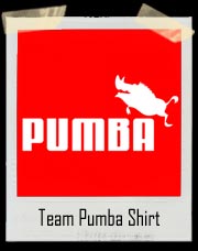TEAM PUMBA funny soccer Warthog Tshirt