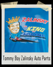 Tommy Boy Zalinsky Auto Parts T Shirt