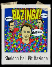 Big Bang Theory Sheldon Ball Pit Bazinga Shirt