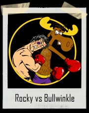Rocky vs Bullwinkle T-shirt