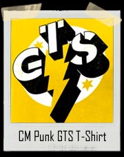 CM Punk GTS (Go To Sleep) Best In The World Authentic T-Shirt!