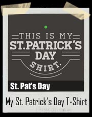 My St. Patrick’s Day Green Dot T-Shirt