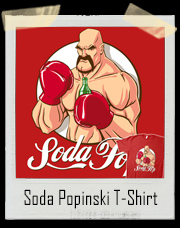 Soda Popinski of Mike Tyson's Punch Out Soda Pop T-Shirt