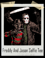 BFF Freddy And Jason Selfie T-Shirt