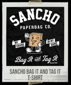 Sancho Paper Bag Co. Bag It And Tag It T-Shirt