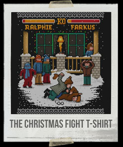 The Christmas Fight T-Shirt